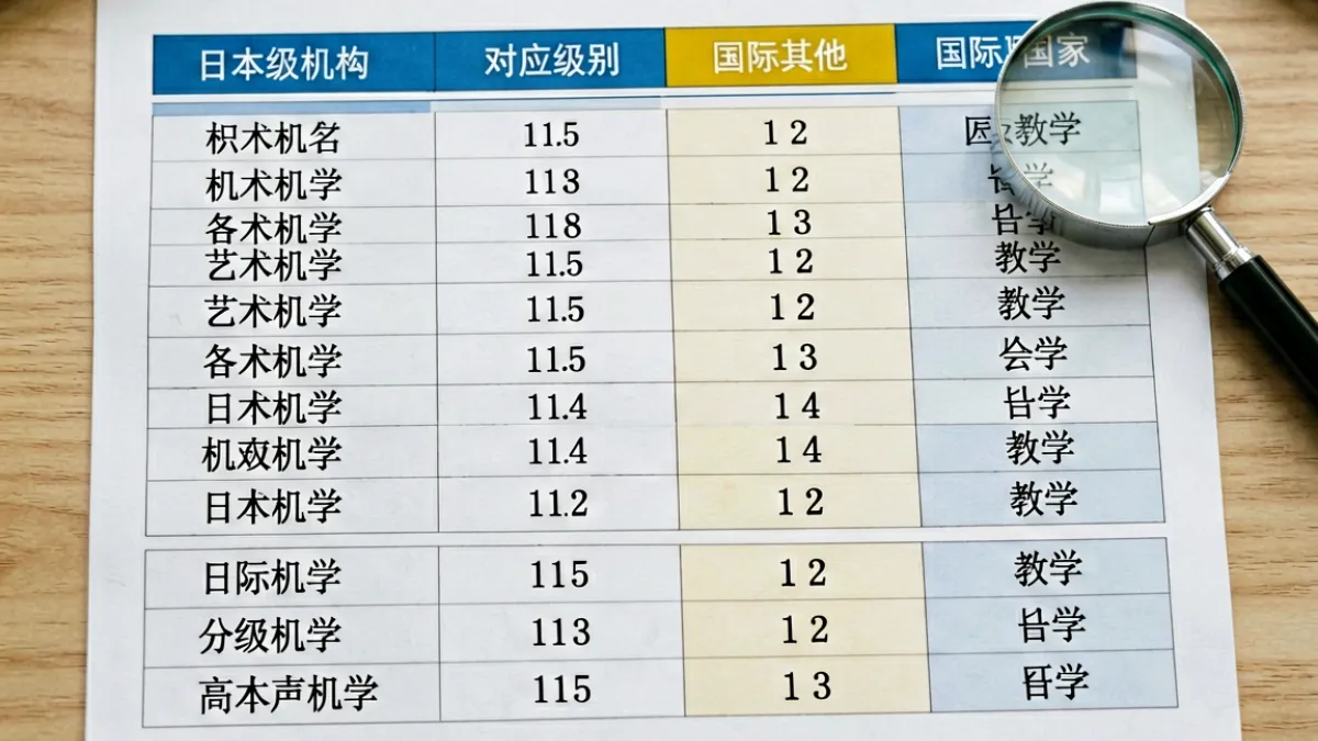 黄色动漫分级制度专业解读，展示日本CERO与国际动漫分级对照表格及法律文本页面